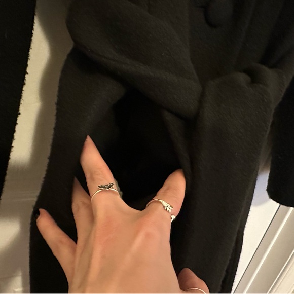 STARLET SWING COAT IN BLACK - VIXEN BY MICHELINE PITT PRELOVED - Picture 8 of 10